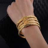 Wando 24K Bangles for Women/Girl Dubai Wedding Bracelet