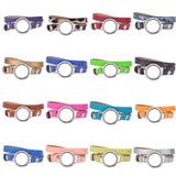 5pcs/lot Floating Glass Memory Locket Wrap Bracelets Christmas Jewelry