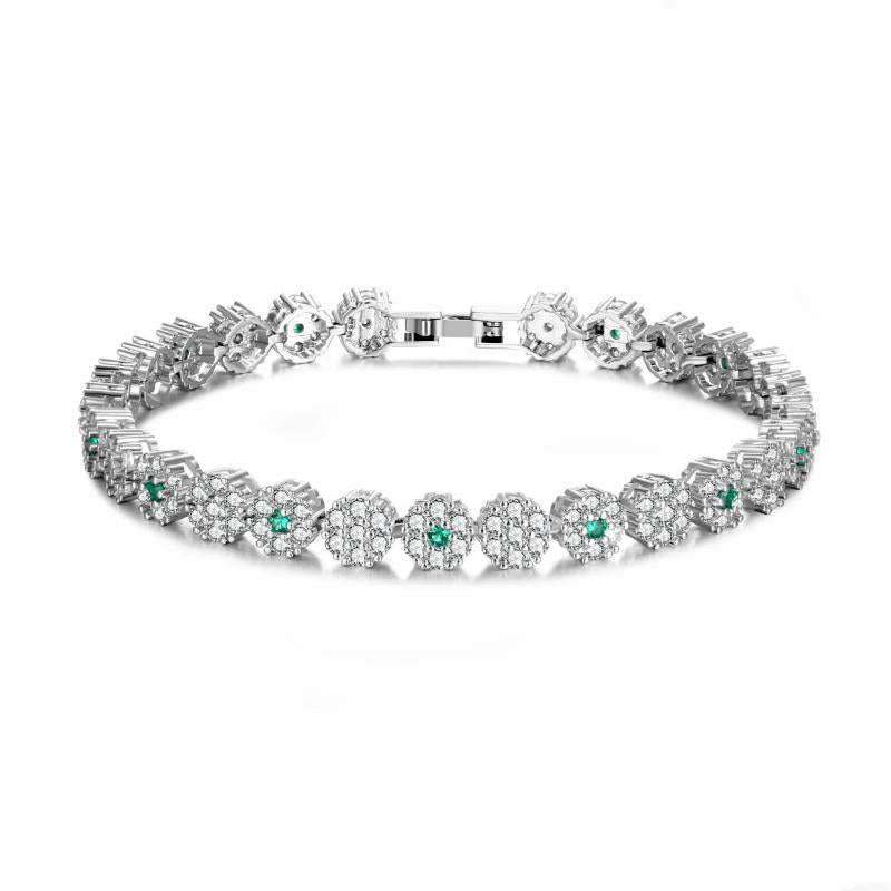 Colorful Round Bracelet Bangle for Women Anniversary Gift