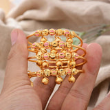 Ethnic Dubai Bangles Kids Bracelet Child Jewelry Birthday Present