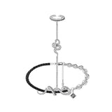 Snake Bracelet With Ring Style PU Bracelet Finger For Women Female