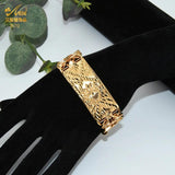 Copper Bracelet For Women Dubai Plated Bangles Indian Arabic Jewelry