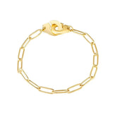 High Stainless Steel Handcuffs Bracelet Necklace for Men Women