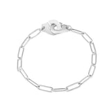 High Stainless Steel Handcuffs Bracelet Necklace for Men Women