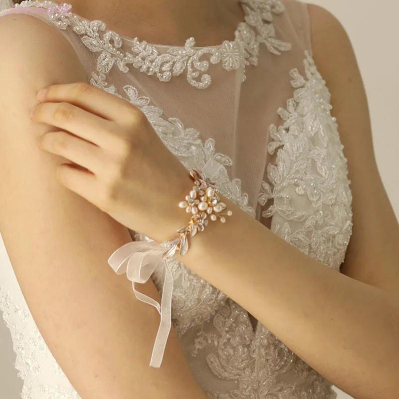 Freshwater Pearls Bracelet Bridesmaid Jewelry Wedding Accessory