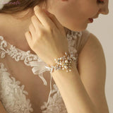 Freshwater Pearls Bracelet Bridesmaid Jewelry Wedding Accessory