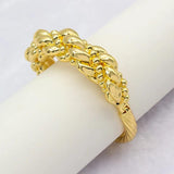 Flower Charm Bracelet Wedding Jewelry African Dubai 24k Plated Copper