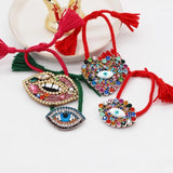 Baroque Joker Bracelet with Multicolor Rhinestones