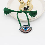 Baroque Joker Bracelet with Multicolor Rhinestones