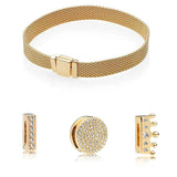 925 Silver Crown King Beads Fit Bracelet Gift Set for Women