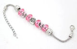 10Pcs Breast Cancer Awareness Jewelry Bracelets for Women
