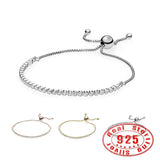925 Silver Slider Tennis Bracelet Sparkling Europe 599375C01