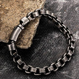 Stainless Steel Vintage Chain Men Bracelet Punk Hand Accessories