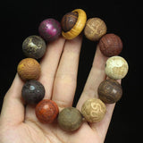 Sandalwood Beads Bracelets Zodiac Jewelry Car Pendant