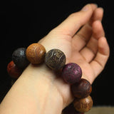 Sandalwood Beads Bracelets Zodiac Jewelry Car Pendant