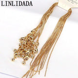 20PCS Slide Bead Chain Bracelet Adjustable Chain Findings For DIY Jewelry Making
