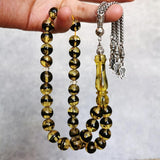 Islamic Rosary Bead Arabic Jewelry Prayer Beads 10MM with Metal Tassel Misbaha