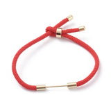 10Pcs Braided Nylon Cord Bracelet DIY Kit with Turnbuckle for Bangle Jewelry