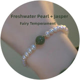 2022 Freshwater Pearl Matching Sapphire Bracelet