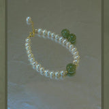 2022 Freshwater Pearl Matching Sapphire Bracelet