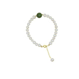 2022 Freshwater Pearl Matching Sapphire Bracelet