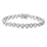 Cubic Zirconia Dazzling Bracelet Three Colors