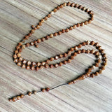 MSL-108 High Rosary Beads 99 Prayer Beads Palm Fruit Kuka Tasbih Charm Bracelet