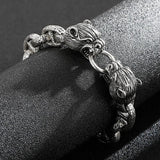 Wild Boar Men's Bracelet Stainless Steel Jewelry