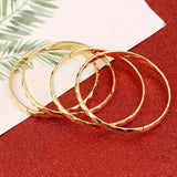4pcs Ethiopian Dubai Jewelry Bangles For African Bangles