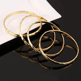 4pcs Ethiopian Dubai Jewelry Bangles For African Bangles