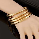 4pcs Ethiopian Dubai Jewelry Bangles For African Bangles