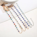 Colorful Evil Eye Charm Bracelet Lucky Amulet Jewelry for Women