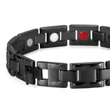 Men Charm Titanium Bracelet Health Care Magnetic 8.5''