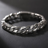 HX Punk Bracelet Cuban Chain Couples Bracelets Set Pack Women