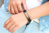 12pcs Stainless Steel Leather Bible Cross Bracelets Bangle Lot