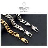 9mm Wide Six Sided Grinding Bracelet Stainless Steel Bracelet