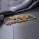 4pcs Heart 24k Dubai Bangles Bracelet For Baby Eritrea