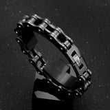 Vintage Bicycle Chain Men Wide Bracelet Stainless Steel