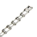 Lychee Biker Motorcycle Chain Bracelet Titanium Steel Men Bangle