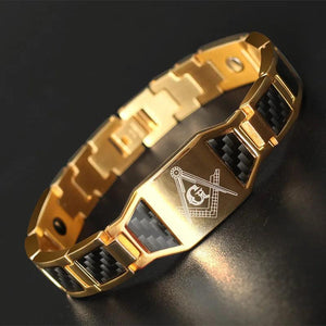 Men Steel Magnetic Therapy Healing Bracelet Bio Magnet Health Care Bangle