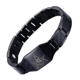 Men Steel Magnetic Therapy Healing Bracelet Bio Magnet Health Care Bangle