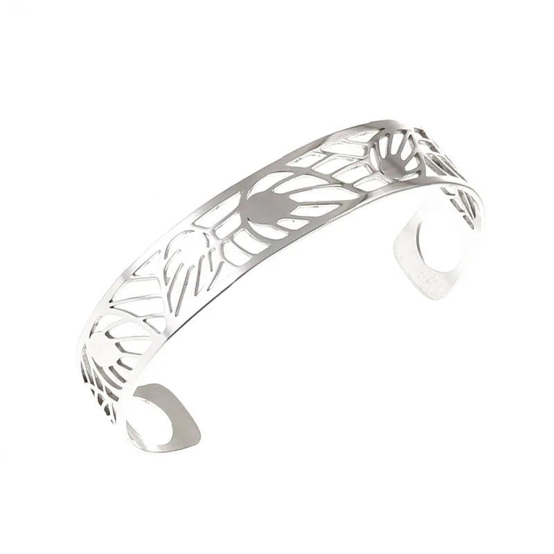 Cremo Love Cuff Bracelet Stainless Steel Bangle Bracelet with Leather