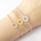 Sun Sunshine Bracelets for Women Round Charms Women's Bracelet Engagement