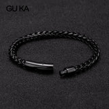 6MM Stainless Steel Link Chain Bracelet for Men Punk Rock Biker Jewelry