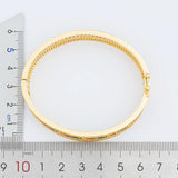 11 Styles Bangle Bracelet Copper Zirconia Cuff Bracelets For Women