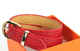 Sliver High Orange Letter Ferroalloy Neutral Bracelet