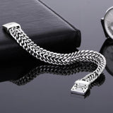 Silver Buddha Bracelet 11.5mm DIY Bangle Charms Men Women