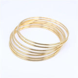 Stainless Steel Women's Fashion Jewelry Bracelet Set