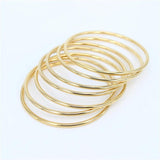 Stainless Steel Women's Fashion Jewelry Bracelet Set