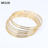 Stainless Steel Women's Fashion Jewelry Bracelet Set